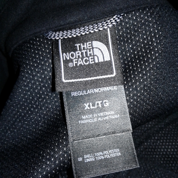 THE NORTH FACE MENS XL APEX CANYONWALL ZIP SOFT SHELL WINDWALL VEST JACKET Black - Picture 6 of 8